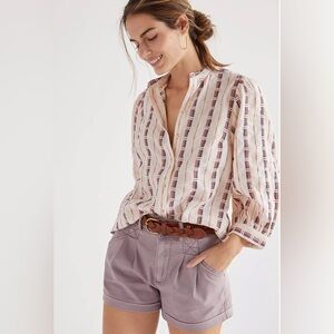 Pilcro The Bella Femme Buttondown